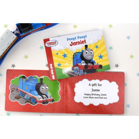 Personalised Thomas & Friends Peep Peep! Board Book Extra Image 1